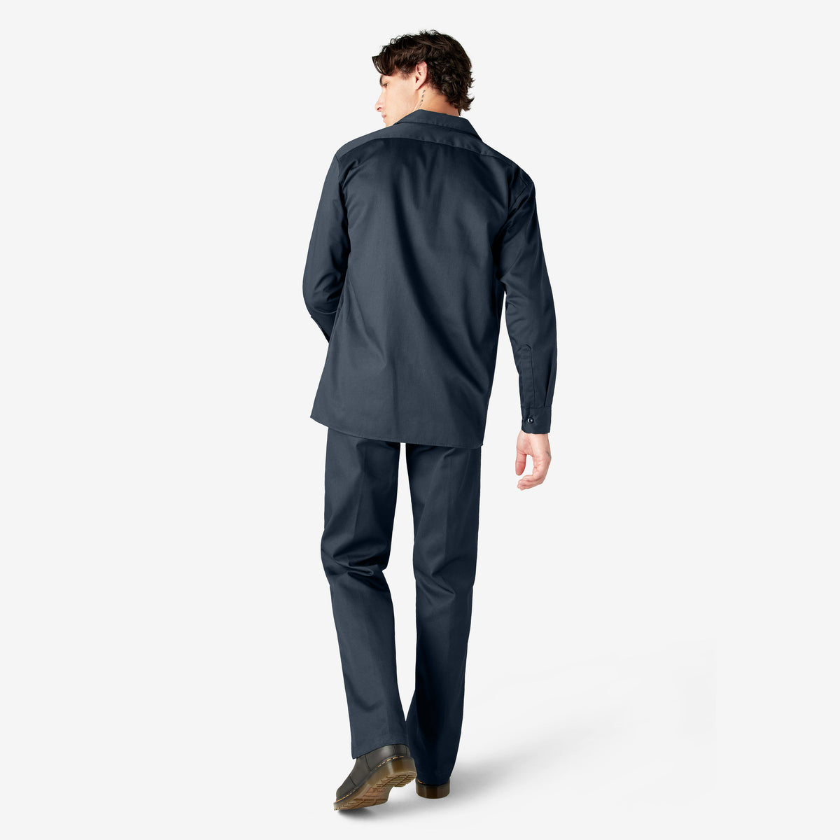 Long Sleeve Work Shirt - Dark Navy (DN)