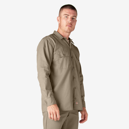 Long Sleeve Work Shirt - Desert Sand (DS)
