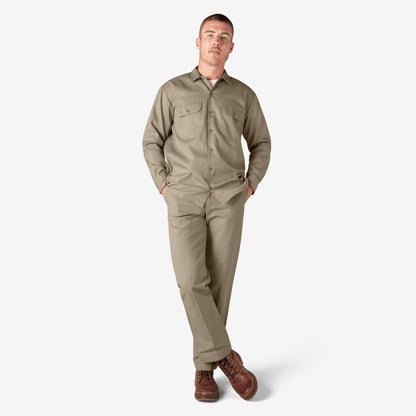 Long Sleeve Work Shirt - Desert Sand (DS)