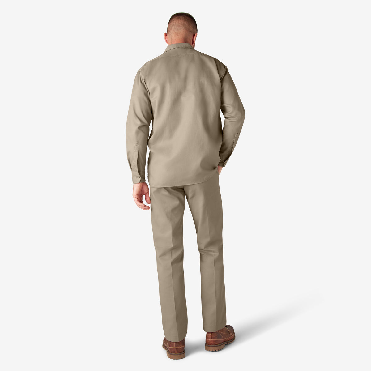 Long Sleeve Work Shirt - Desert Sand (DS)