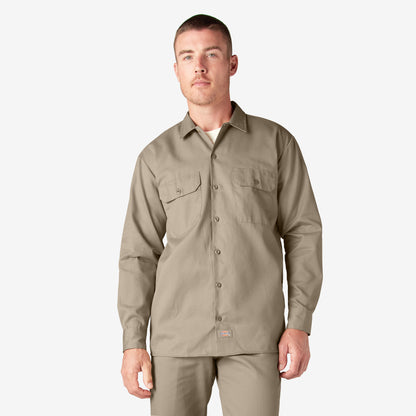 Long Sleeve Work Shirt - Desert Sand (DS)