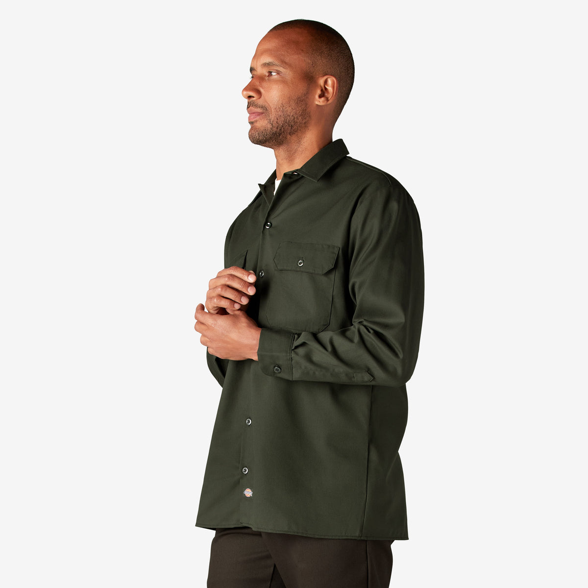 Long Sleeve Work Shirt - Olive Green (OG)