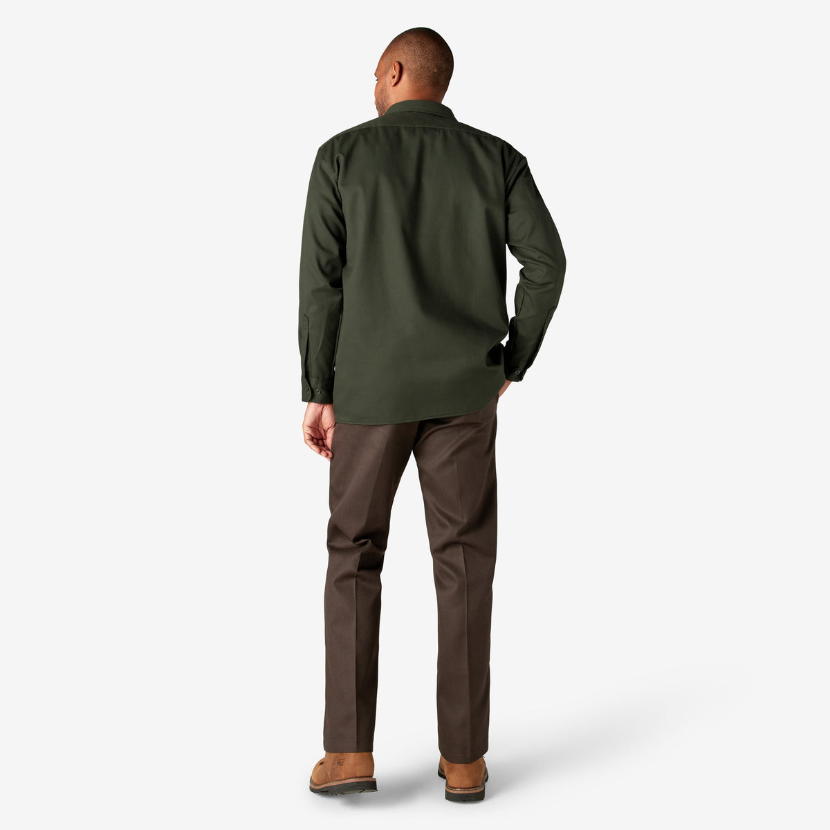 Long Sleeve Work Shirt - Olive Green (OG)