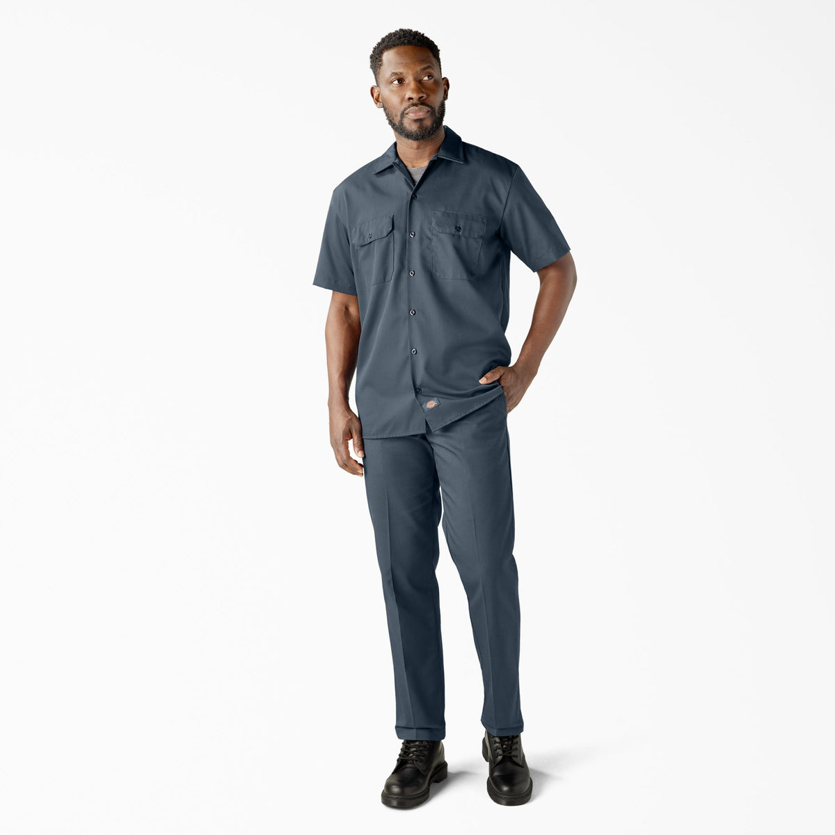 Short Sleeve Work Shirt - Airforce Blue (AF)
