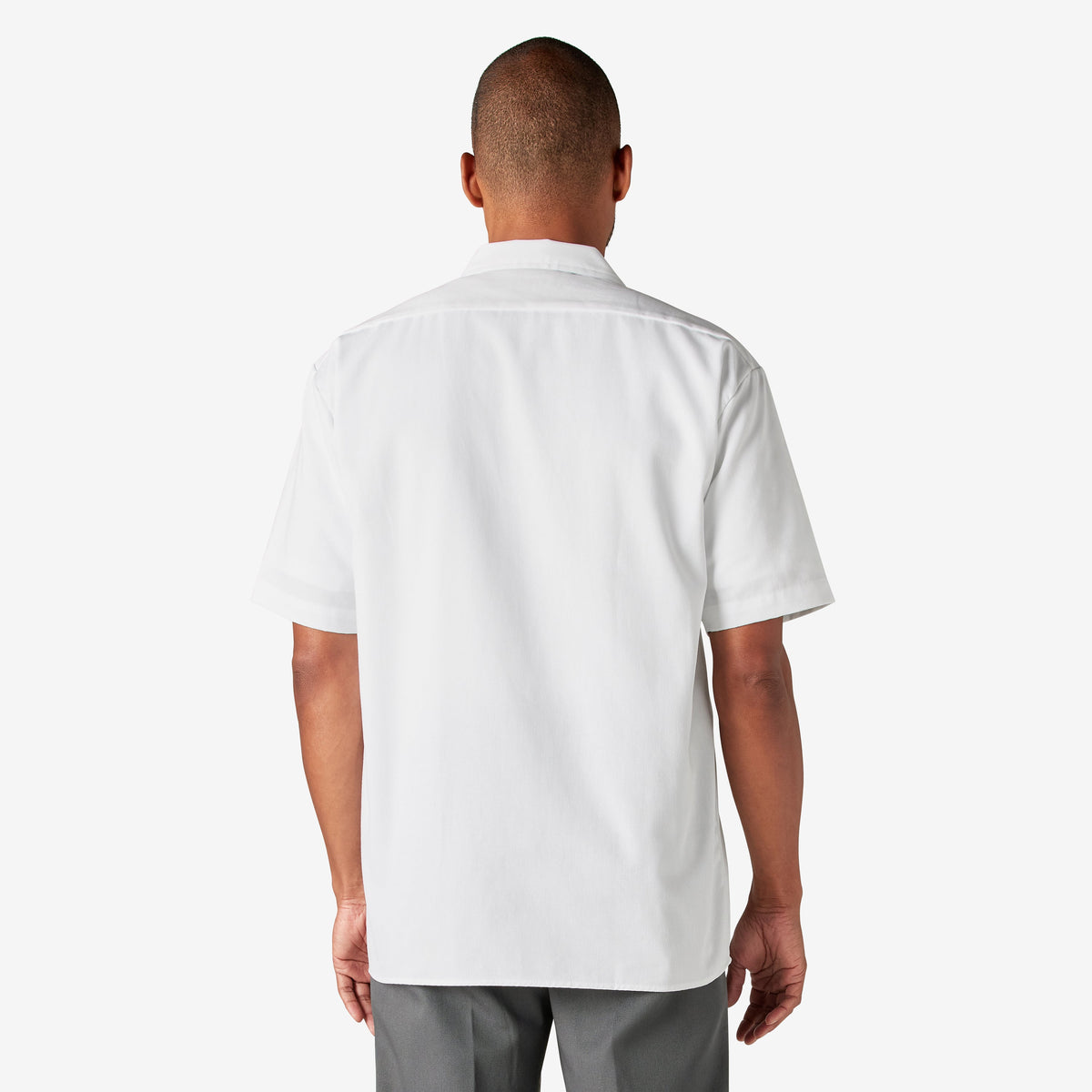 Short Sleeve Work Shirt - White (WH)