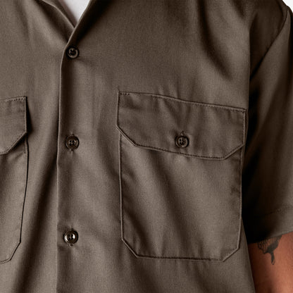 Short Sleeve Work Shirt - Mushroom (MR1)