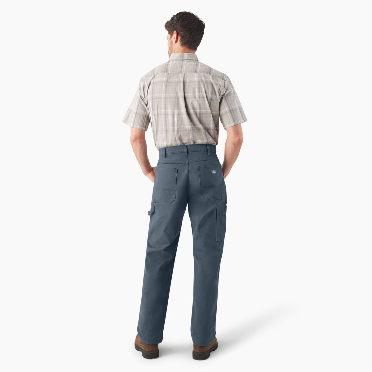 Relaxed Fit Heavyweight Duck Carpenter Pants - Airforce Blue (0AF)