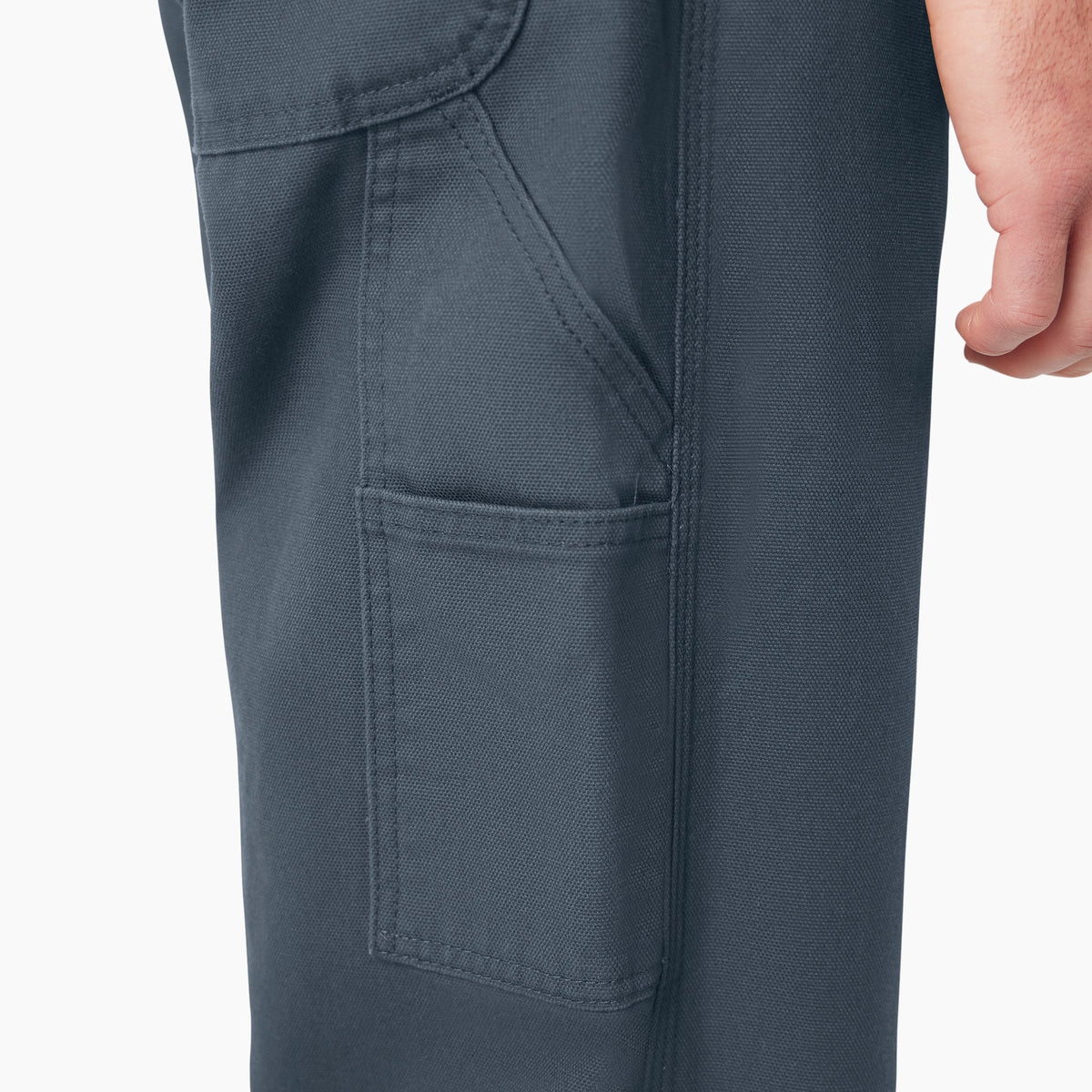 Relaxed Fit Heavyweight Duck Carpenter Pants - Airforce Blue (0AF)
