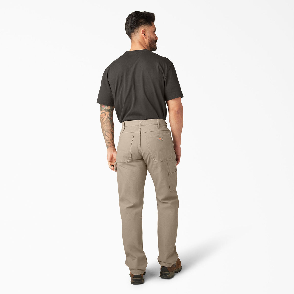 Relaxed Fit Heavyweight Duck Carpenter Pants - Rinsed Desert Sand (RDS)