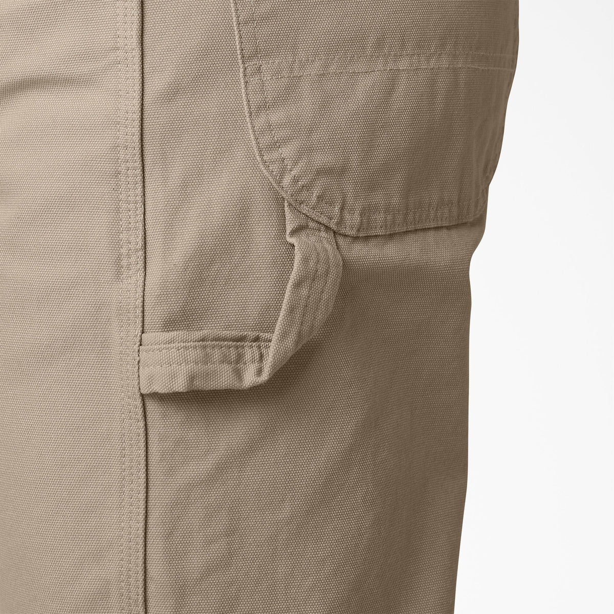 Relaxed Fit Heavyweight Duck Carpenter Pants - Rinsed Desert Sand (RDS)