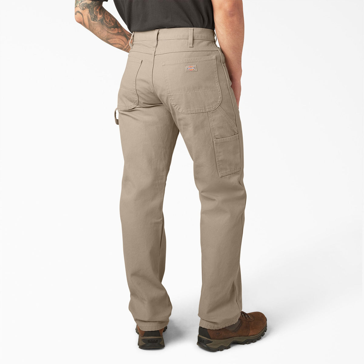 Relaxed Fit Heavyweight Duck Carpenter Pants - Rinsed Desert Sand (RDS)