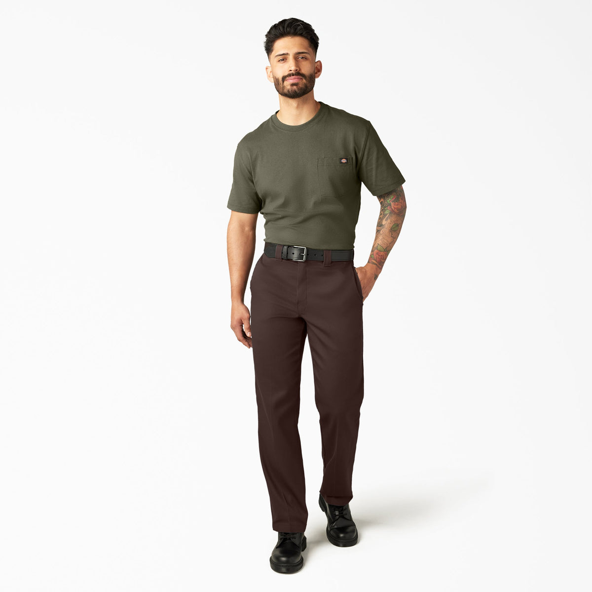 874® FLEX Work Pants - Dark Brown (DB)