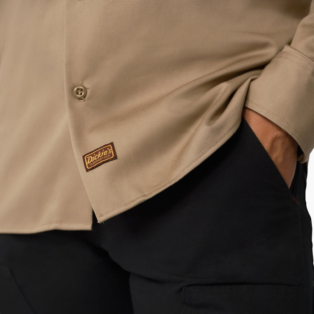 Dickies 1922 Premium Twill Long Sleeve Shirt - Rinsed Maple (RMA)