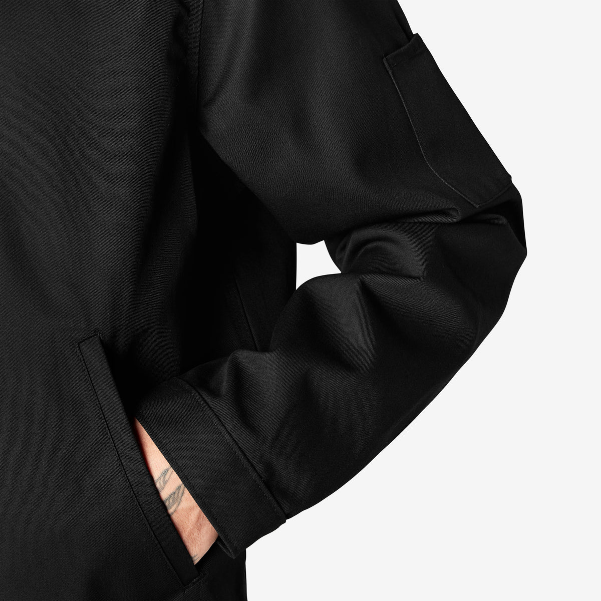 Unlined Eisenhower Jacket - Black (BK)