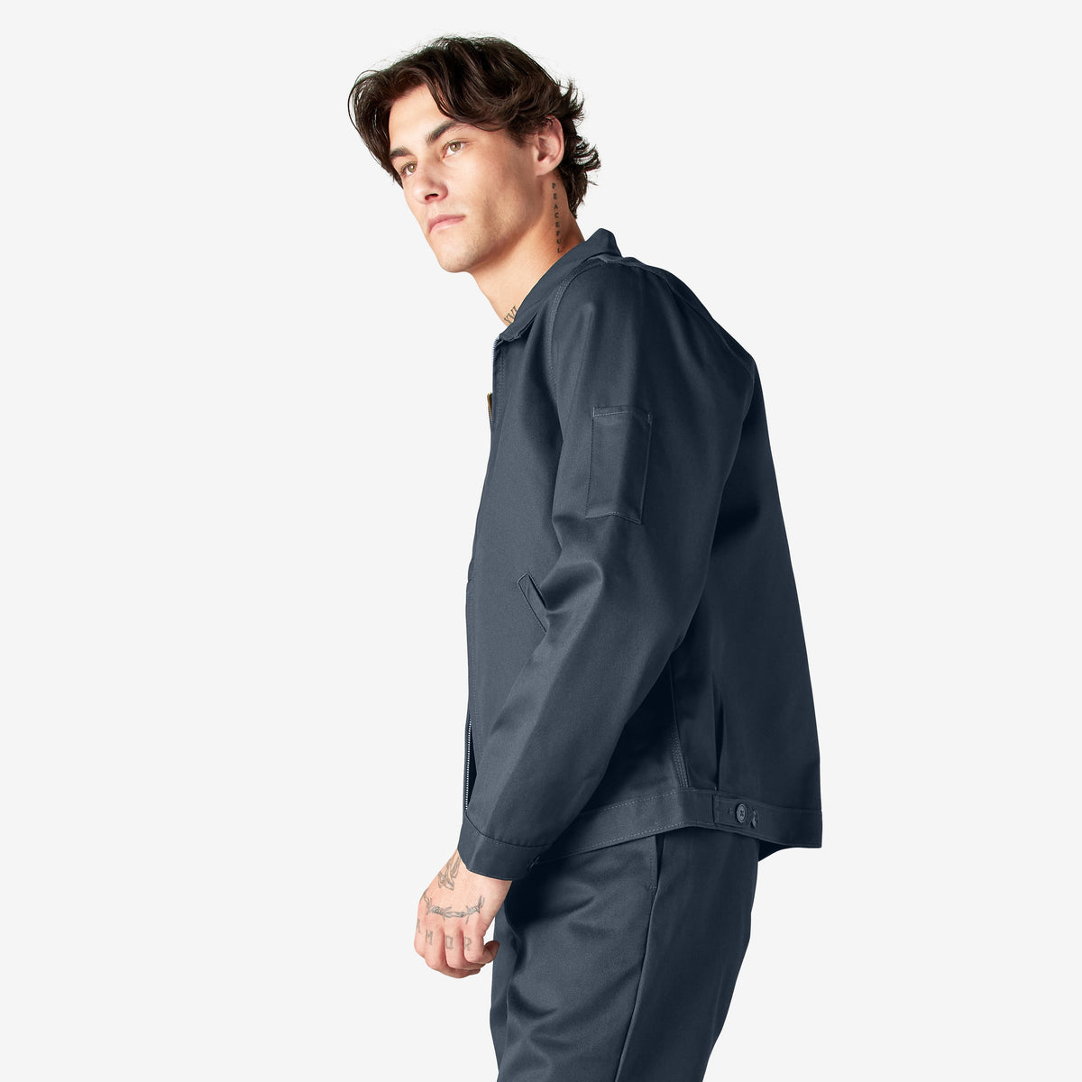 Unlined Eisenhower Jacket - Dark Navy (DN)