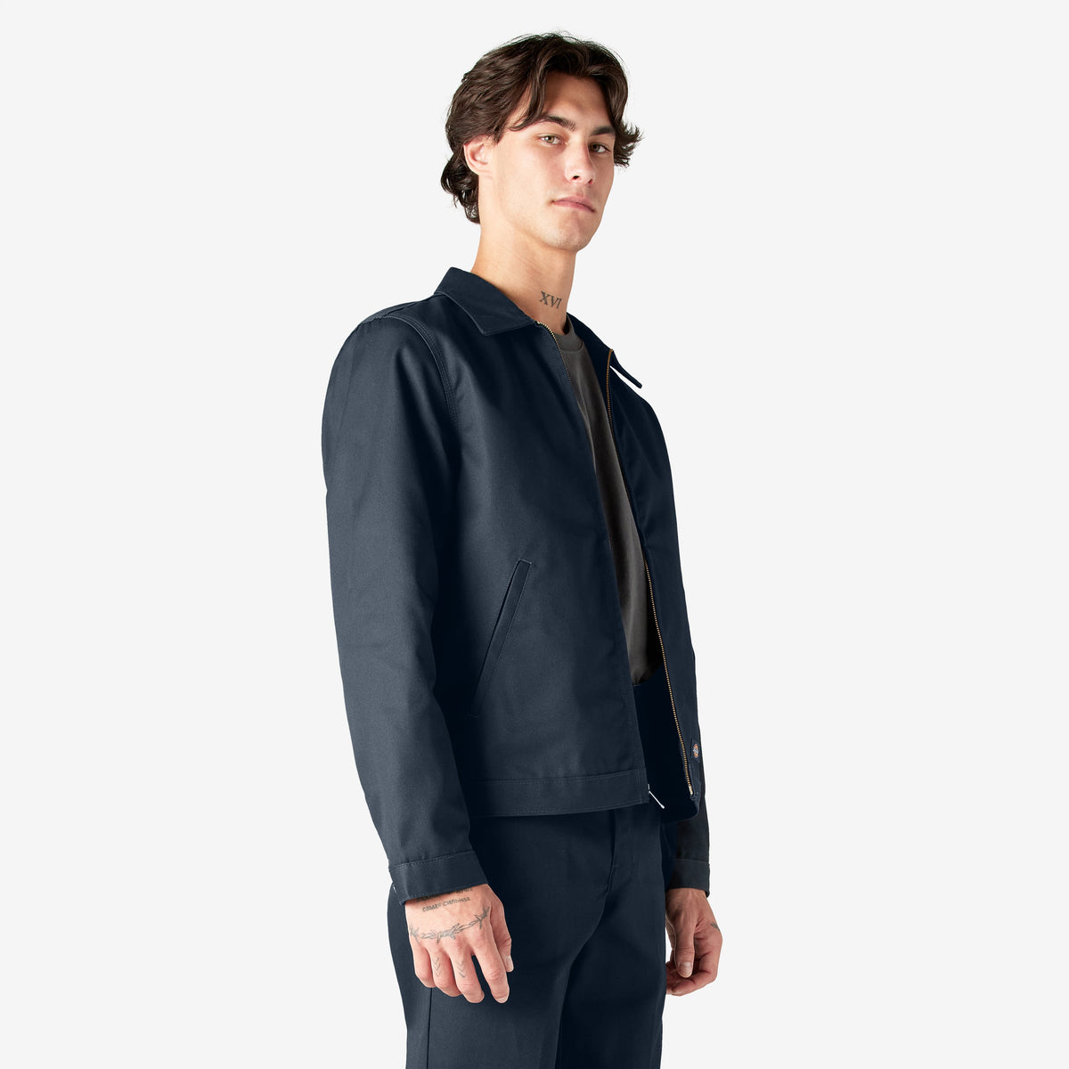 Unlined Eisenhower Jacket - Dark Navy (DN)