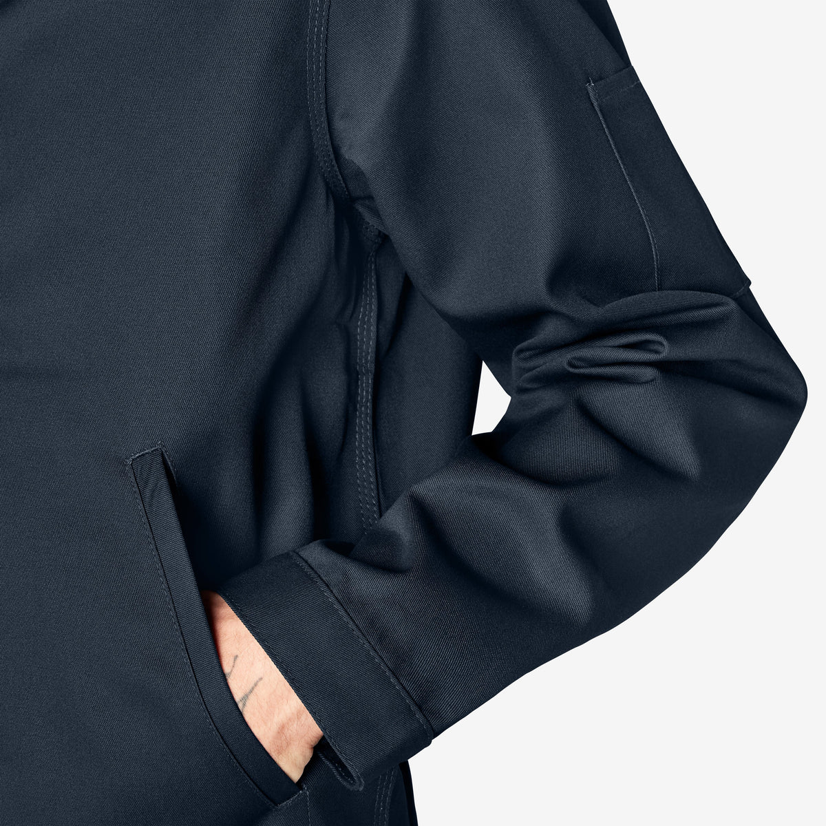Unlined Eisenhower Jacket - Dark Navy (DN)