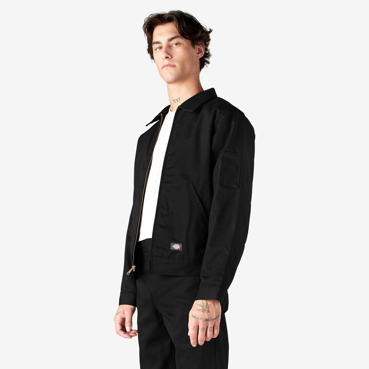 Insulated Eisenhower Jacket - Black (BK)