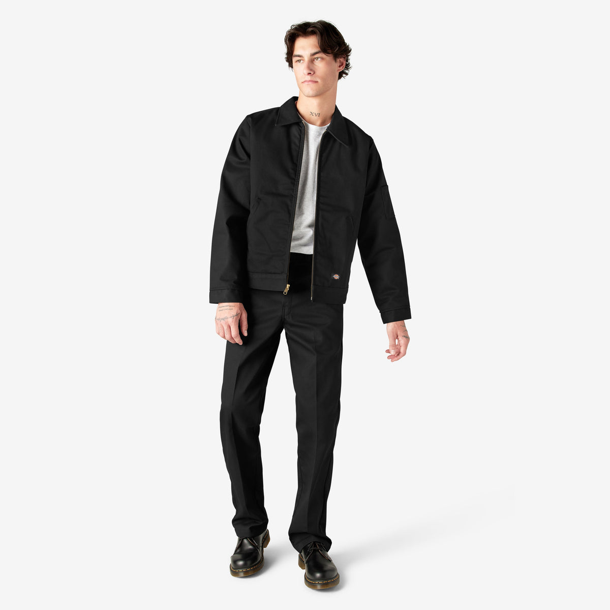 Insulated Eisenhower Jacket - Black (BK)