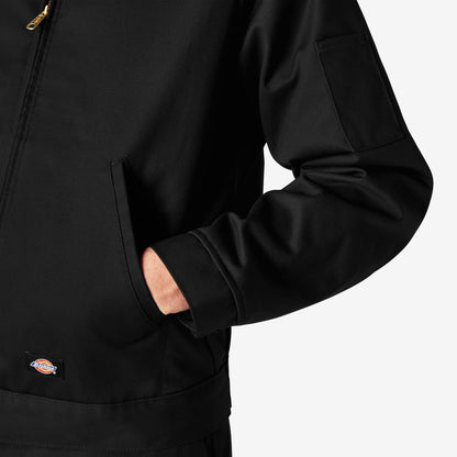 Insulated Eisenhower Jacket - Black (BK)