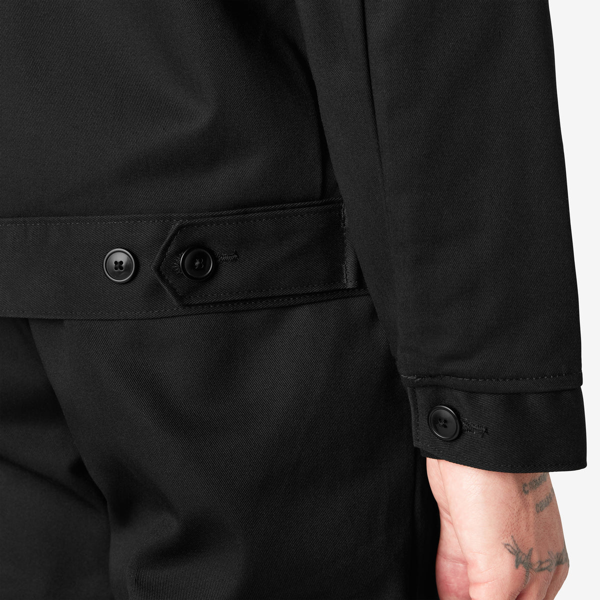 Insulated Eisenhower Jacket - Black (BK)
