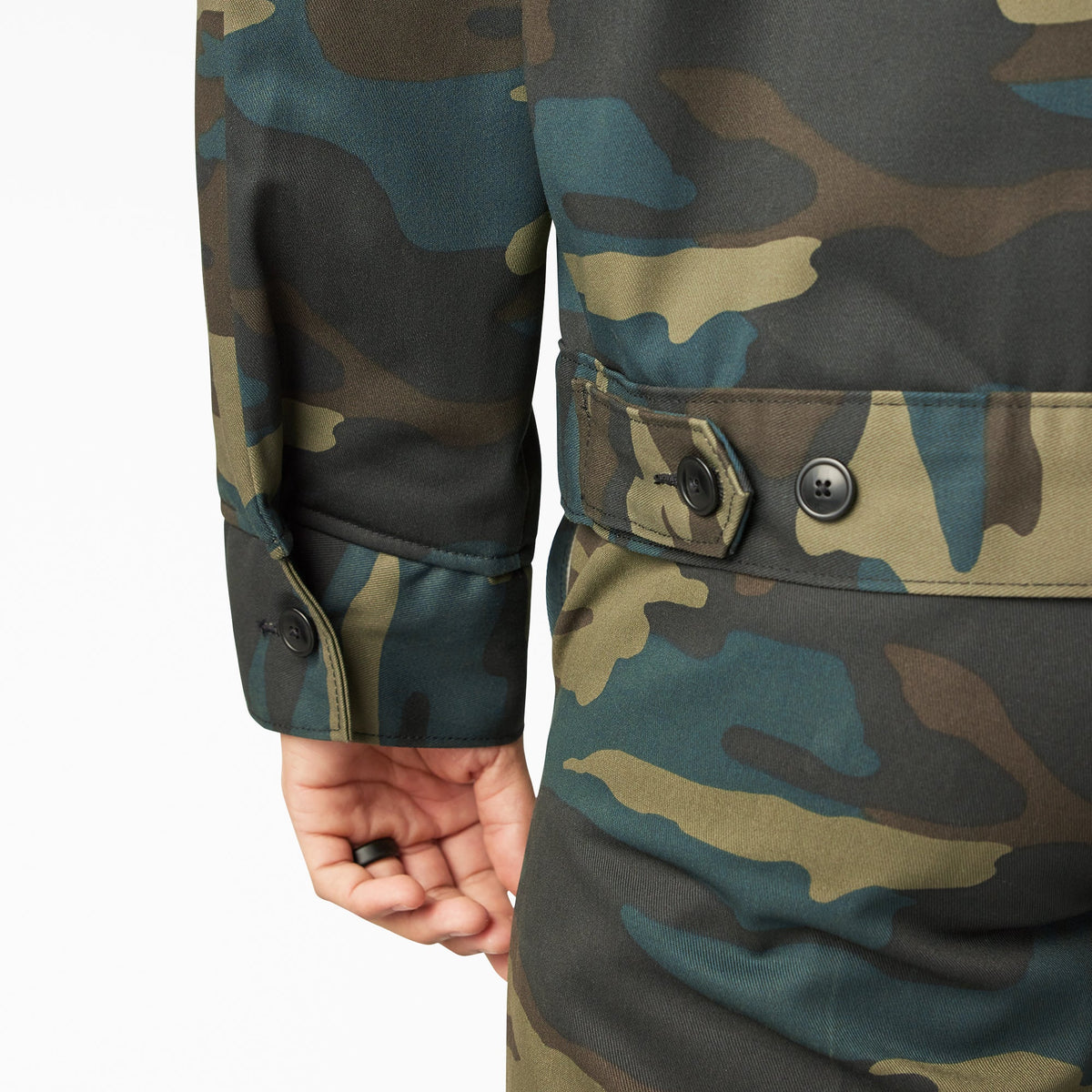 Insulated Eisenhower Jacket - Hunter Green Camo (HRC)