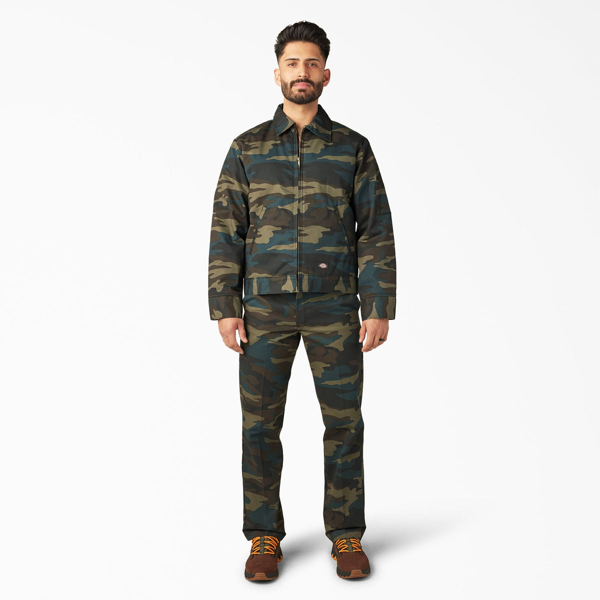 Insulated Eisenhower Jacket - Hunter Green Camo (HRC)