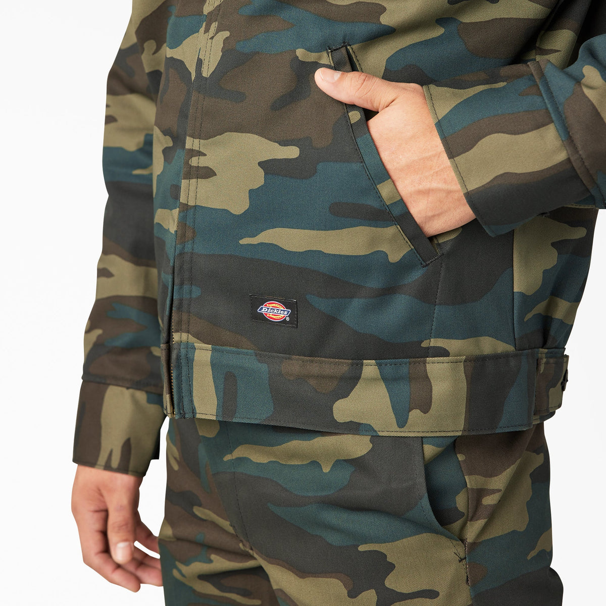 Insulated Eisenhower Jacket - Hunter Green Camo (HRC)