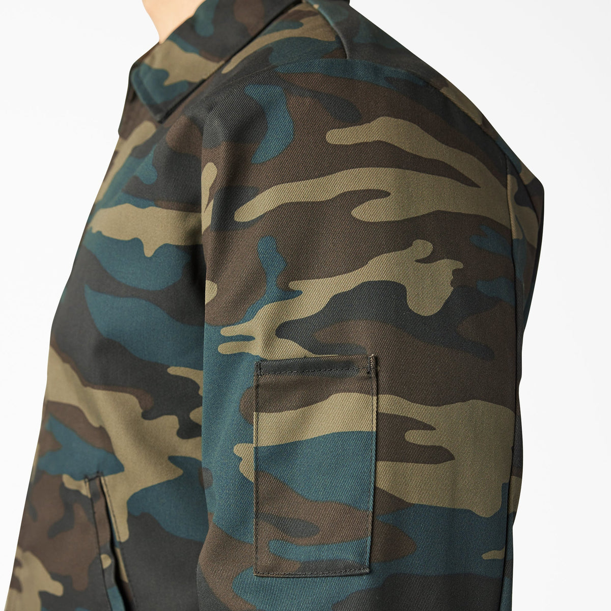 Insulated Eisenhower Jacket - Hunter Green Camo (HRC)