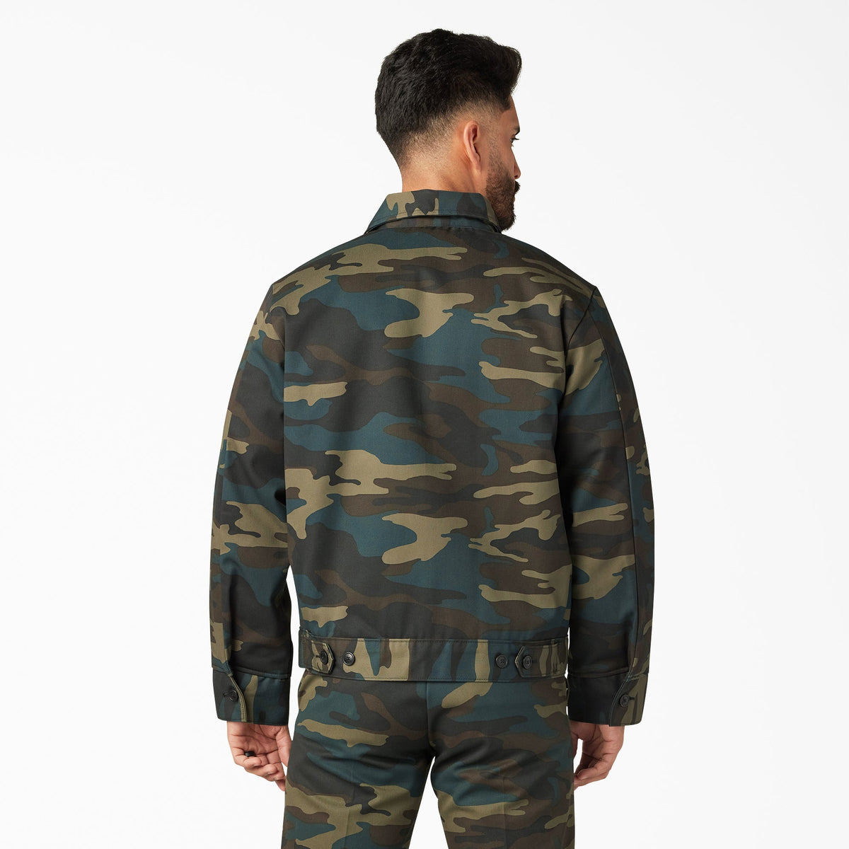 Insulated Eisenhower Jacket - Hunter Green Camo (HRC)
