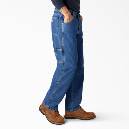 Relaxed Fit Carpenter Jeans - Stonewashed Indigo Blue (SNB)
