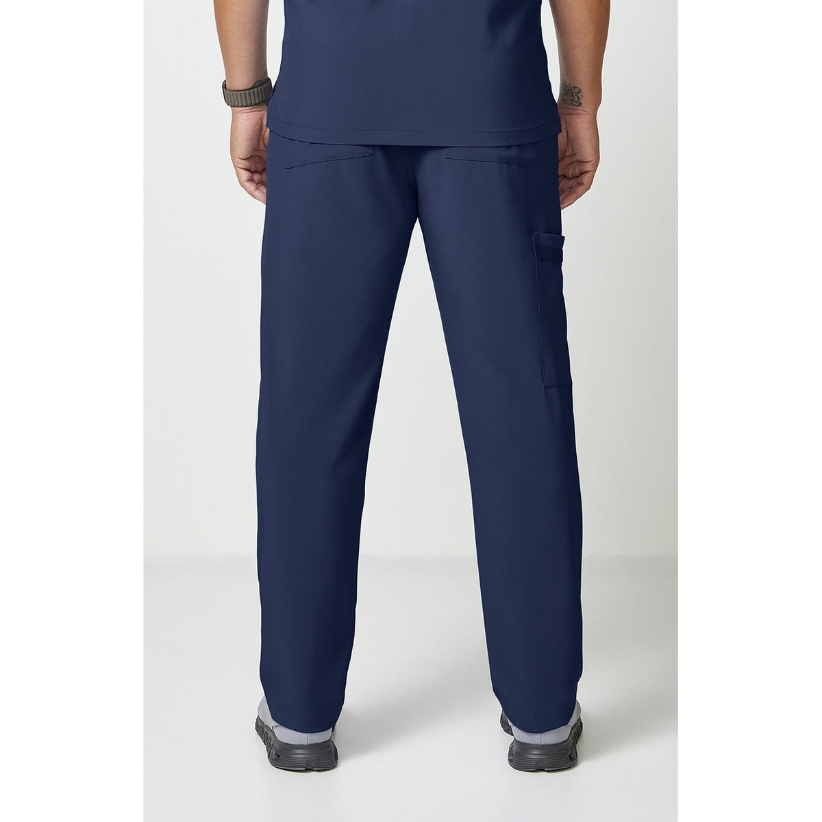 Unisex EDS Essentials Natural Rise Tapered Leg Scrub Pant - NAVY (0NV)