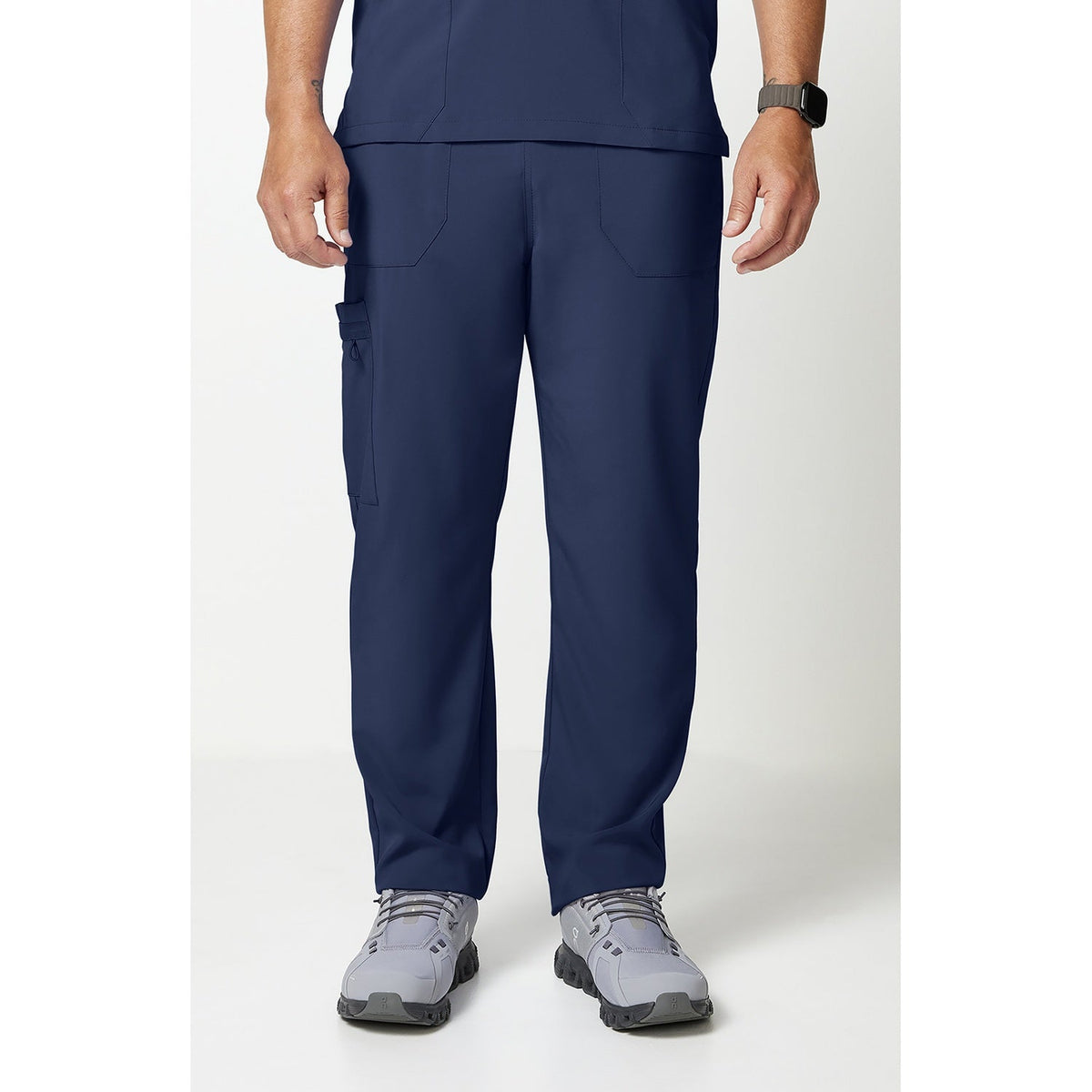 Unisex EDS Essentials Natural Rise Tapered Leg Scrub Pant - NAVY (0NV)