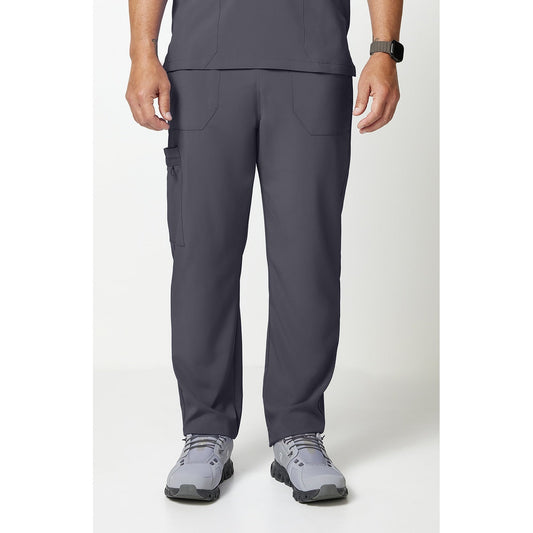 Unisex EDS Essentials Natural Rise Tapered Leg Scrub Pant - Pewter Gray (PEW)