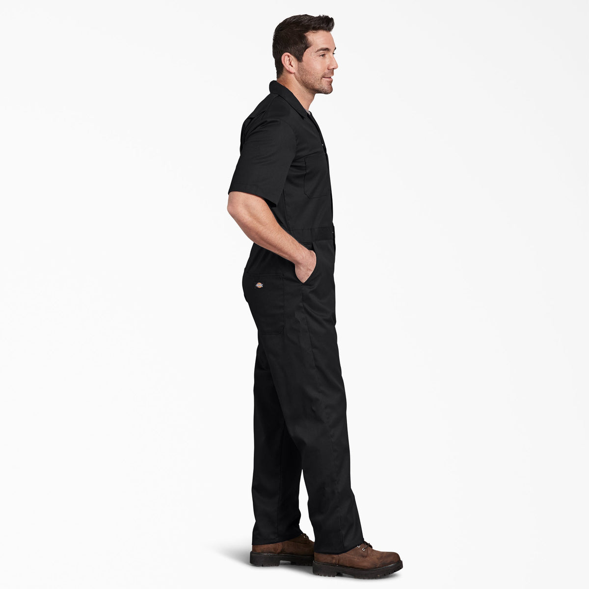 FLEX Cooling Short Sleeve Coveralls - Black (BK)