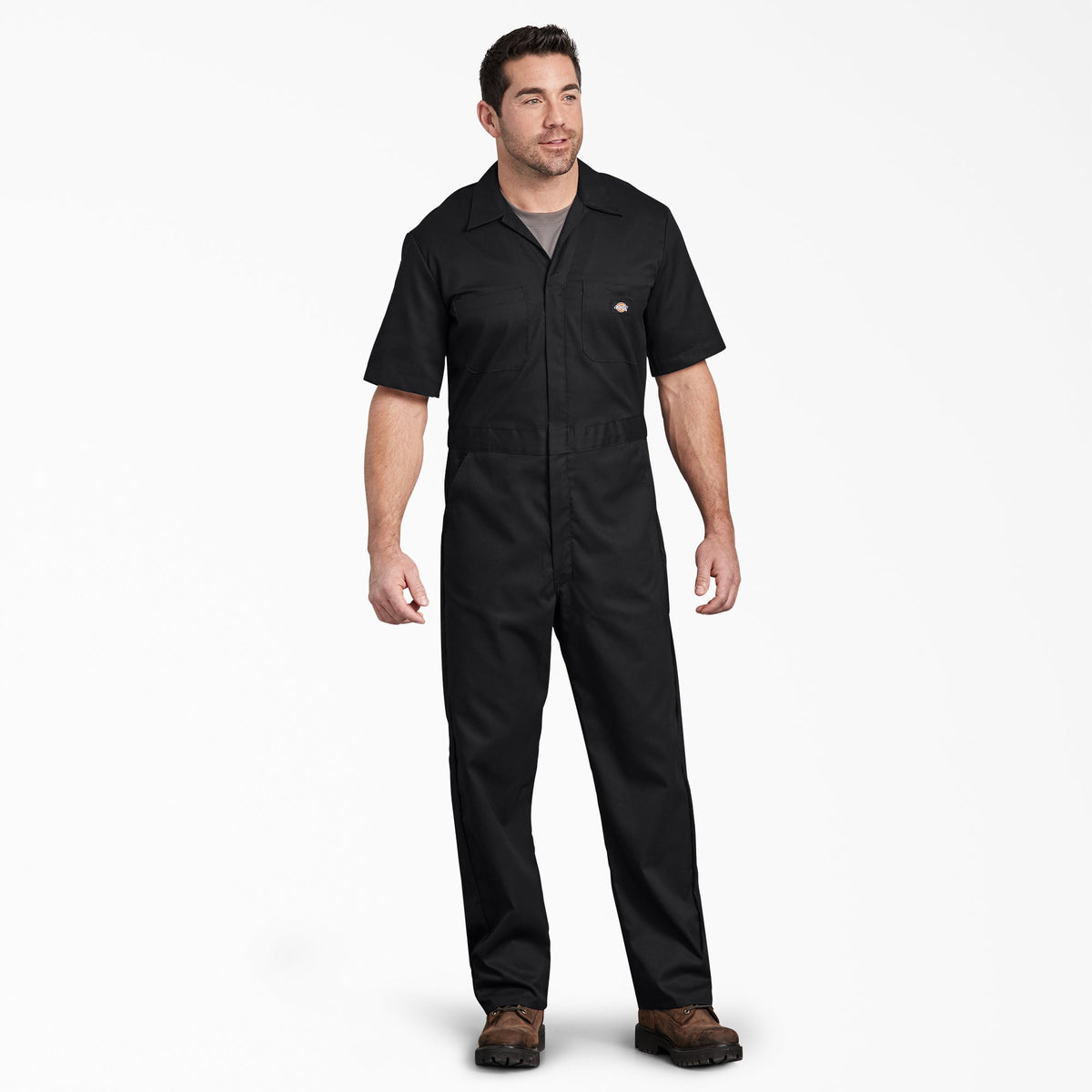 FLEX Cooling Short Sleeve Coveralls - Black (BK)