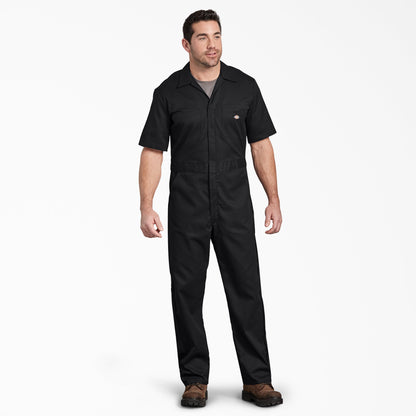 FLEX Cooling Short Sleeve Coveralls - Black (BK)