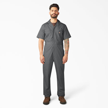 Short Sleeve Coveralls - Gray (GY)