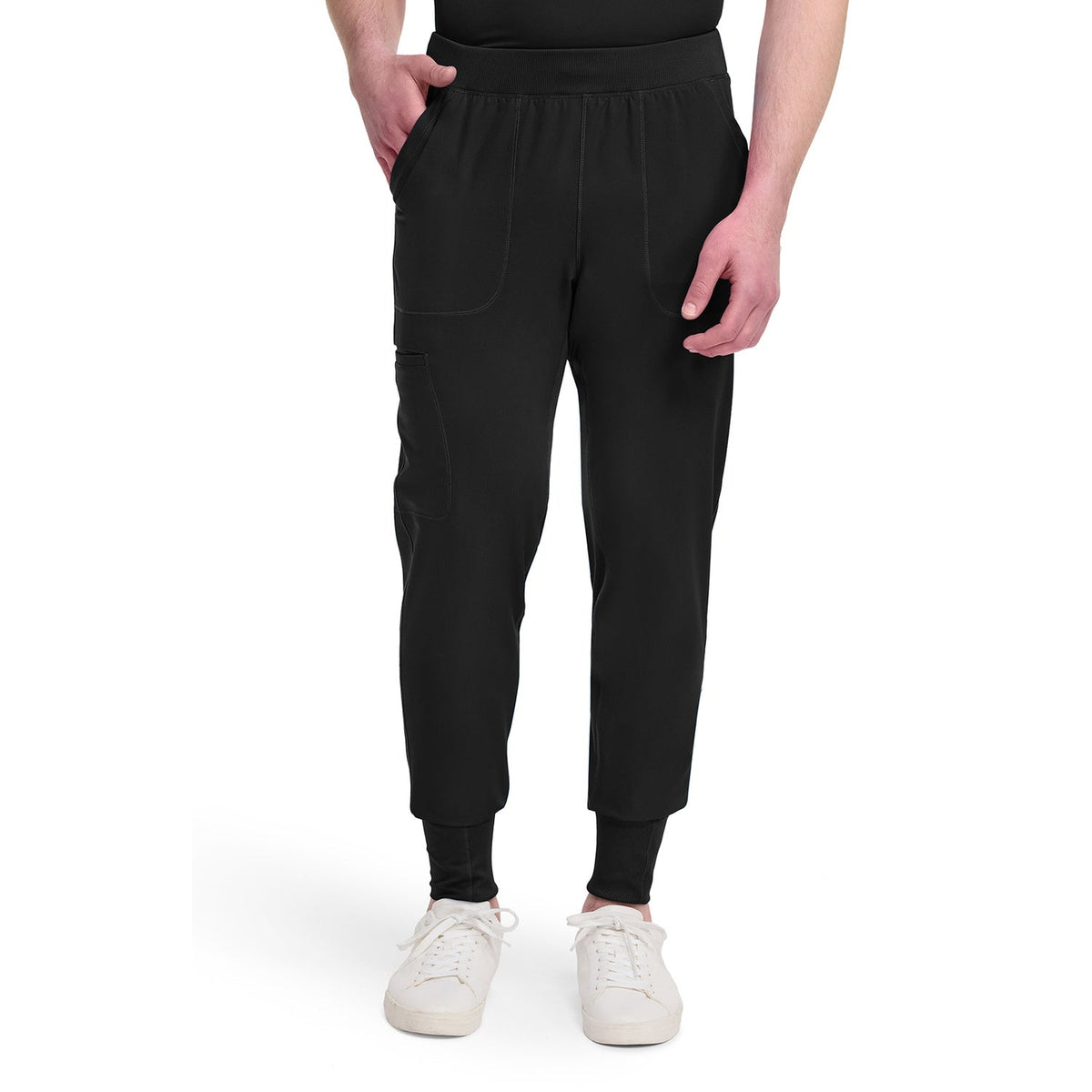 Men's Dynamix Natural Rise Scrub Jogger - Black (BLK)