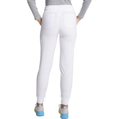 Women's EDS Essentials Mid Rise Scrub Jogger - White (DWH)