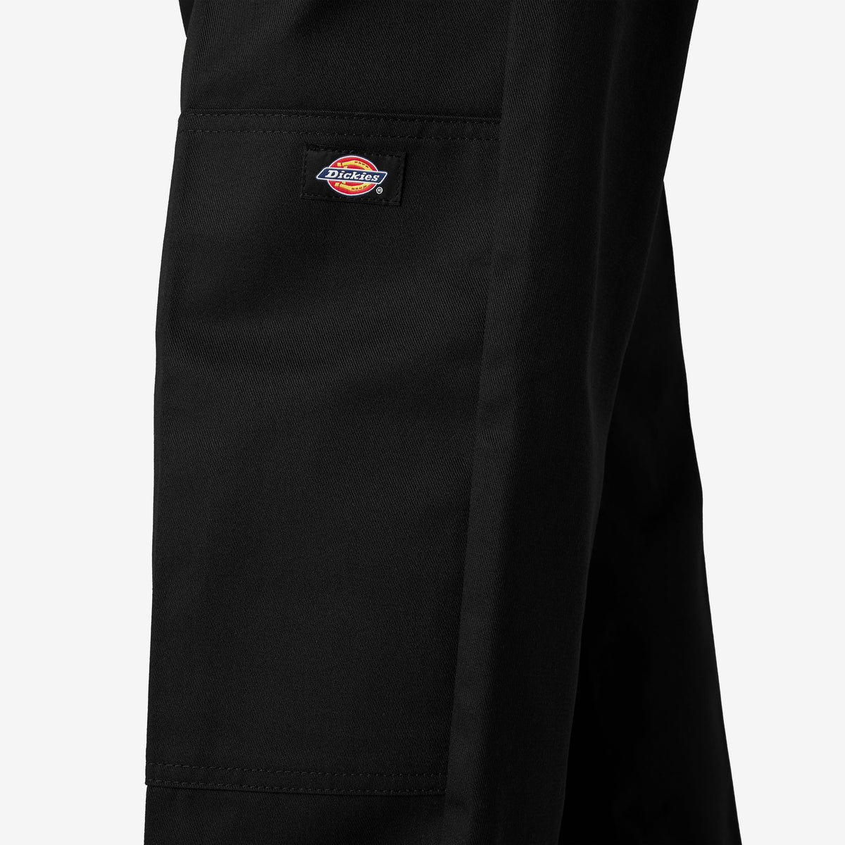Loose Fit Double Knee Work Pants - Black (BK)