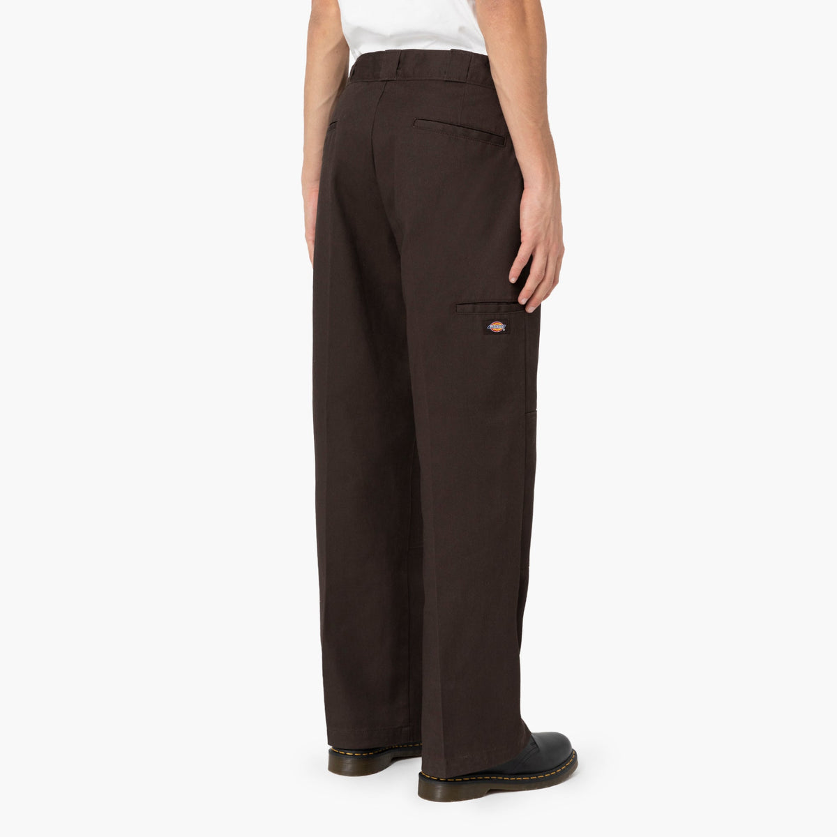 Loose Fit Double Knee Work Pants - Dark Brown (DB)