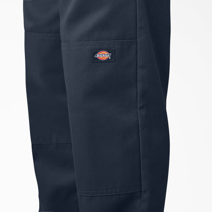 Loose Fit Double Knee Work Pants - Dark Navy (DN)