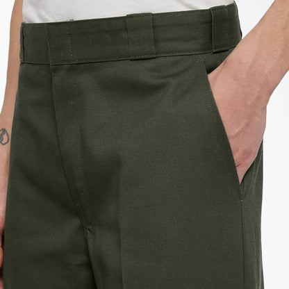 Loose Fit Double Knee Work Pants - Olive Green (OG)