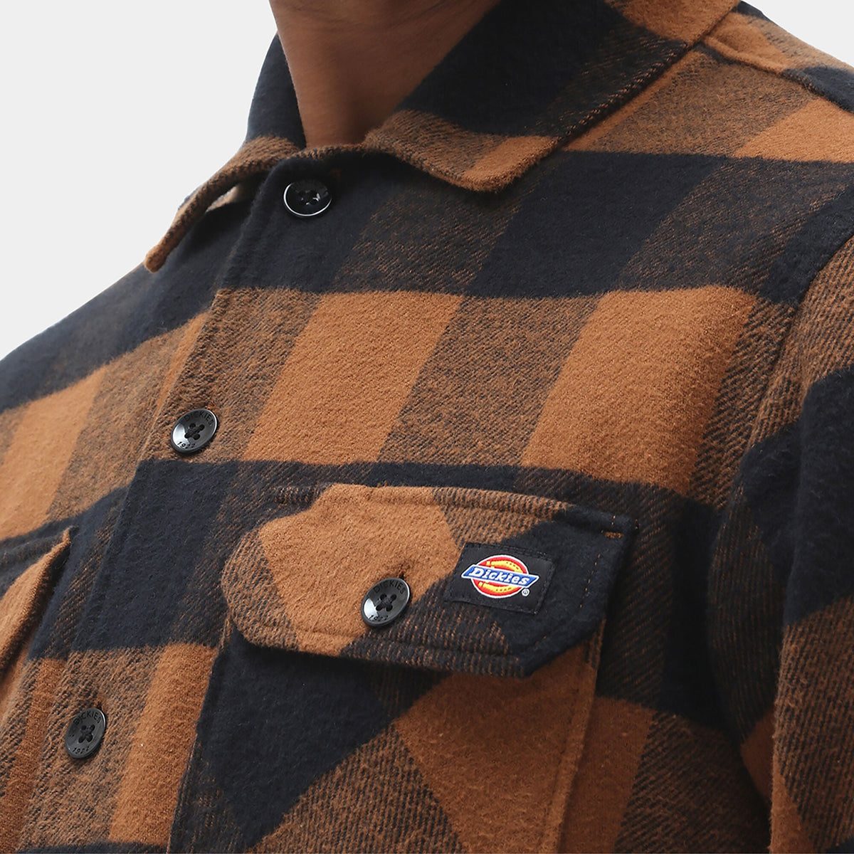 Sacramento Shirt - Black/Brown Duck Plaid (WCK)