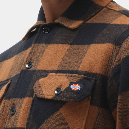 Sacramento Shirt - Black/Brown Duck Plaid (WCK)