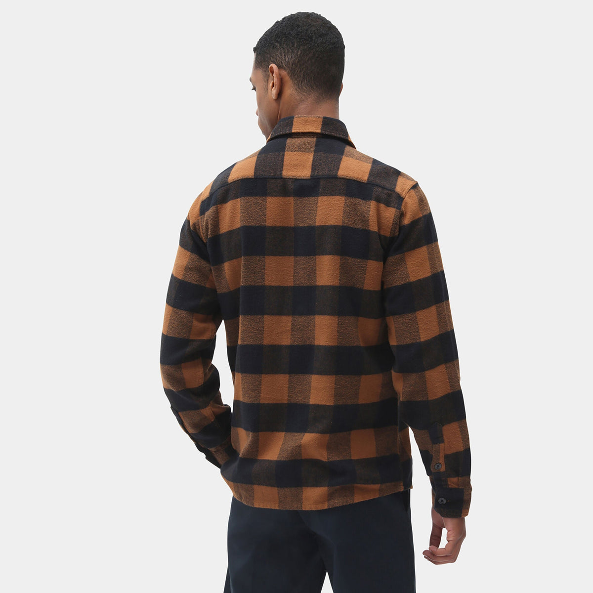 Sacramento Shirt - Black/Brown Duck Plaid (WCK)