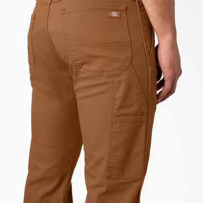 FLEX Regular Fit Duck Carpenter Pants - Stonewashed Brown Duck (SBD)