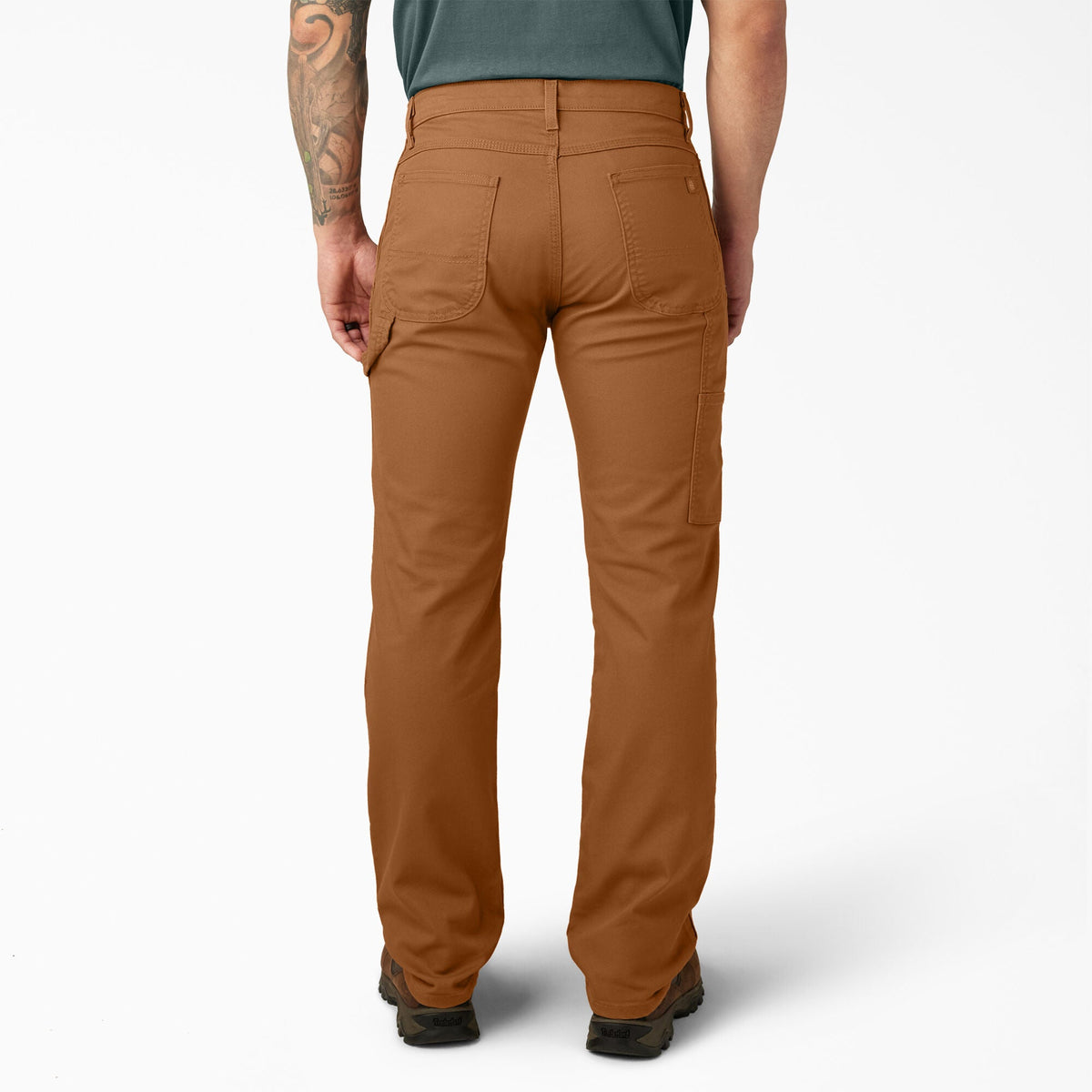 FLEX Regular Fit Duck Carpenter Pants - Stonewashed Brown Duck (SBD)