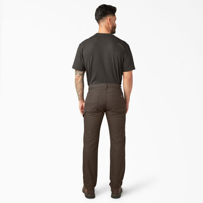 FLEX Regular Fit Duck Carpenter Pants - Stonewashed Mushroom (SMR1)